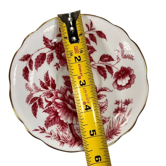 Peony EB 1850 Foley Tea Cup & Saucer Gold Trimmed Vtg Bone China England Floral - Picture 16 of 16